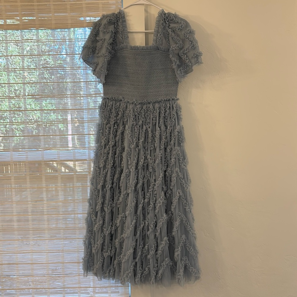 Ivy City Co - Cloud 9 Dress in Blue